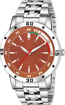 KINGLAND Csamon_08_Red Designer Fashion Wrist Analog Watch  - For Men