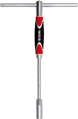 YATO YT-1566 Single Sided Movable Handle with Position Locking System and made of CrV 6140 Single Sided Open End Wrench(Pack of 1)