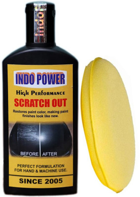 INDOPOWER SCRATCH OUT100ml + One Foam Applicator Pad. Combo
