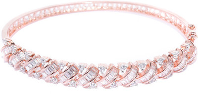 Priyaasi Brass Cubic Zirconia Gold-plated Bracelet