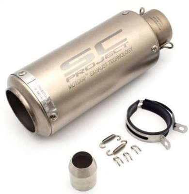 ARN Universal For Bike Universal For Bike Full Exhaust System(Stainless Steel)