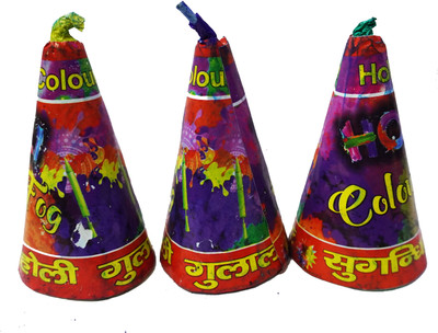 Dhinchak Holi Color Powder Pack of 3(Red, Blue, Green, 100 g)