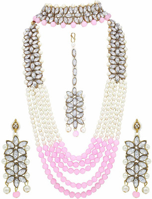 catalyst venture Copper Copper Pink Jewellery Set(Pack of 1)