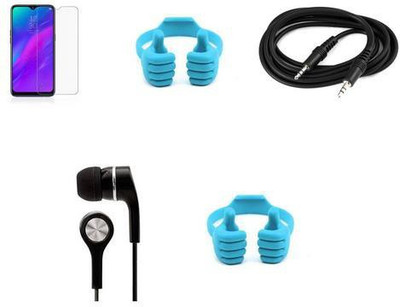 MOZAP Screen Protector Accessory Combo for Realme-3I(Multicolor)