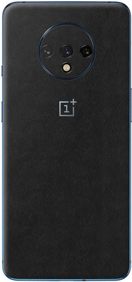 Orgic India One Plus 7T Mobile Skin(Black Leather)