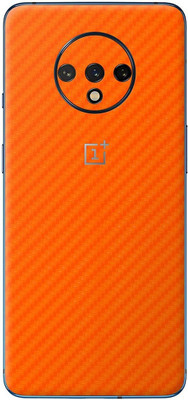 Orgic India One Plus 7T Mobile Skin(Carbon Orange)