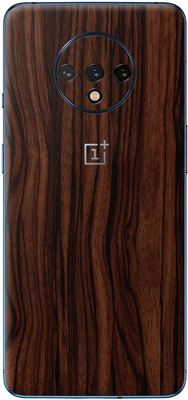 Orgic India One Plus 7T Mobile Skin(Dark Wood)