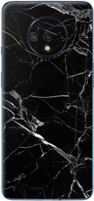 Orgic India One Plus 7T Mobile Skin(Black Marble)