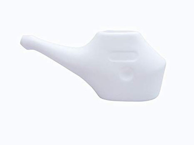 Panchtattvas Plastic White Neti Pot(200 ml)