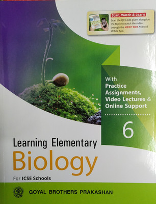 Learning Elementary Biology For Class -6 For ICSE School For ( 2020-2021) Examination(Paperback, GBP)
