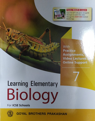 Learning Elementary Biology For Class -7 For ICSE School For ( 2020-2021) Examination(Paperback, GBP)