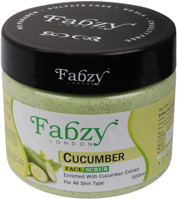 fabzy LONDON CUCUMBER SCRUB 500 ML Scrub(500 ml)