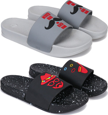 Earton Men Slides(Multicolor , 10)