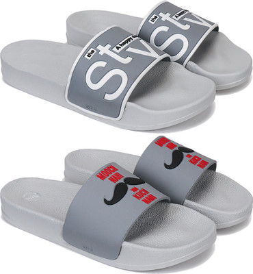 Earton Men Slides(Multicolor , 10)