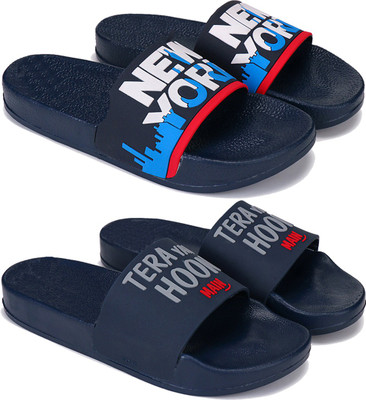 Earton Men Slides(Multicolor , 10)