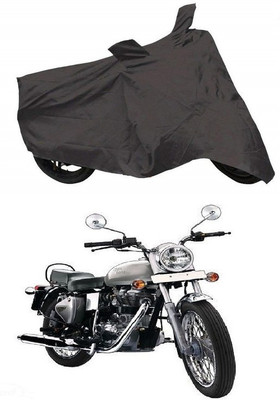 Autoaces Two Wheeler Cover for Royal Enfield(Bullet 350, Grey)
