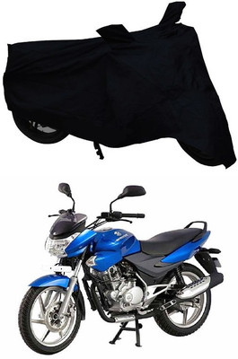 Autoaces Two Wheeler Cover for Bajaj(Discover 150 s, Black)