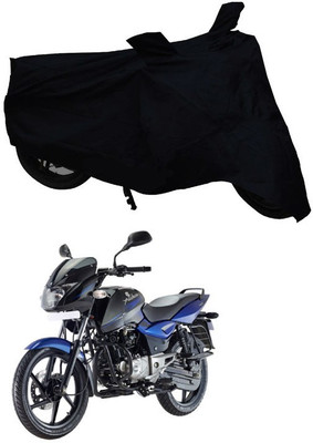 Autoaces Two Wheeler Cover for Bajaj(Pulsar 150 DTS-i, Black)