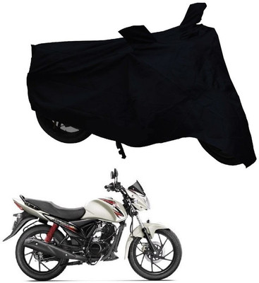 Autoaces Two Wheeler Cover for Suzuki(Sling Shot Plus, Black)