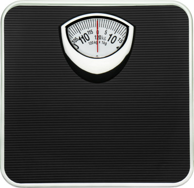 GVC Iron Analog/Manual Weighing Scale(Black, Silver)