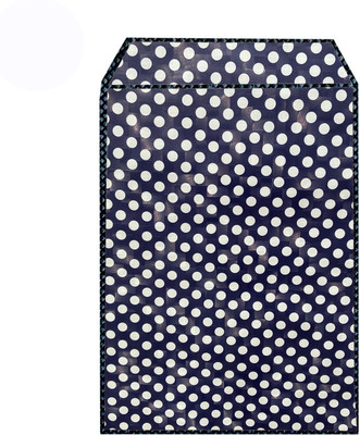 JM Homefurnishings Front Loading Washing Machine  Cover(Width: 72 cm, Blue, White)