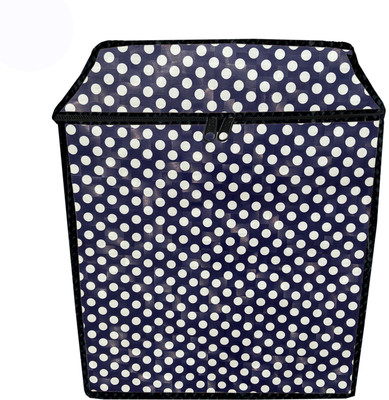 JM Homefurnishings Semi-Automatic Washing Machine  Cover(Width: 83 cm, Blue, White)