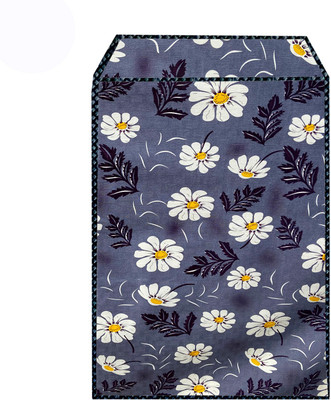 JM Homefurnishings Front Loading Washing Machine  Cover(Width: 71 cm, Grey, White)