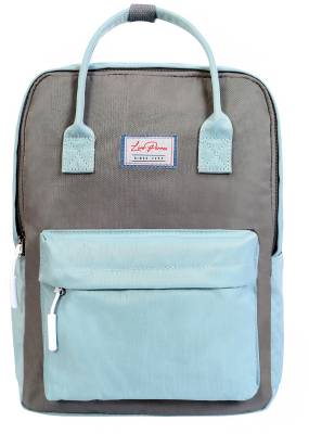 Small 13 inch Laptop Backpack LWBKP00008GREY-BLUE  (Blue)