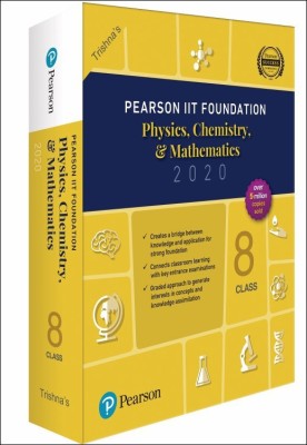 Pearson Iit Foundation Series Physics, Chemistry, Maths for Class 8(English, Paperback, unknown)