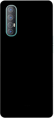 caseunik Front & Back Case for Oppo Reno 3 Pro(Black, Camera Bump Protector)