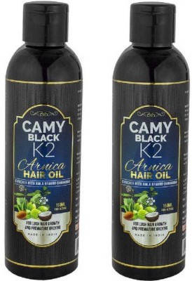 LORD'S LORDS CAMY BLACK K2 ARNICA HAIR OIL PACK OF 2 ( EACH OF 150 ML ) Hair Oil(300 ml)