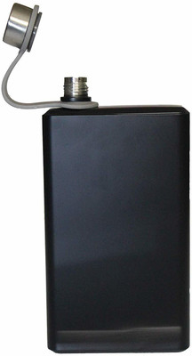 ZIGLY Premium Black Matte Leak-Proof Hip Flask, 10 Oz Hip Flask(295 ml)