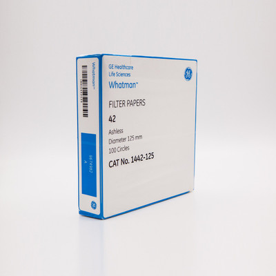 whatman Grade 42: 12.5 CM (white) pH Yellow Litmus Papers(Pack of 100)