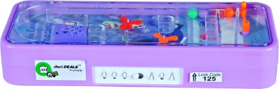 AneriDEALS 1 Disney Princess Art Plastic Pencil Box(Set of 1, Purple)