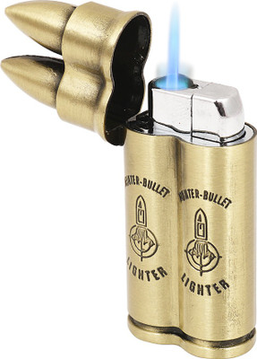 vtcfashion CLGS00015 PIA INTERNATIONAL FIRST QUALITY BULLET SHAPE Pocket Lighter(GOLD)