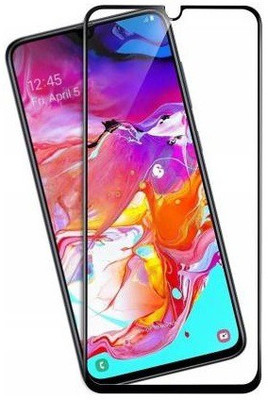 XRENGTH Edge To Edge Tempered Glass for Samsung Galaxy A70s, Samsung Galaxy A70(Pack of 1)