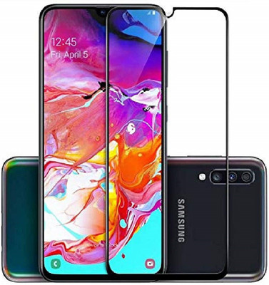 XRENGTH Edge To Edge Tempered Glass for Samsung Galaxy A70s(Pack of 1)