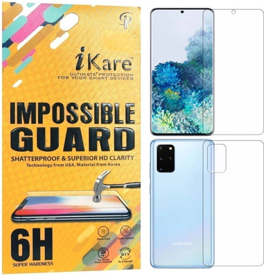 iKare Front and Back Screen Guard for Samsung Galaxy S20 Plus(Pack of 2)