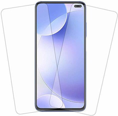 LIKEDESIGN Front and Back Tempered Glass for Poco X2(Pack of 2)
