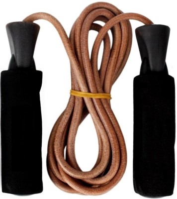 A.K Professional Gym Skipping Rope Training, Jumping Rope Speed Freestyle Skipping Rope(Black, Brown, Length: 259 cm)