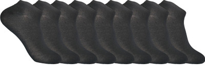 Cotson Men Solid Ankle Length(Pack of 9)