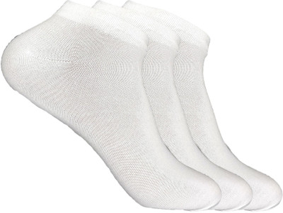 Cotson Men Solid Ankle Length(Pack of 3)
