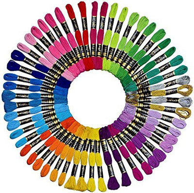 RTM MULTICOLOUR Thread(8 m Pack of100)