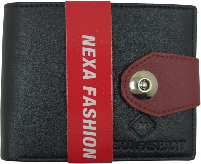 NEXA FASHION Men Casual Black, Brown Artificial Leather Wallet(4 Card Slots)