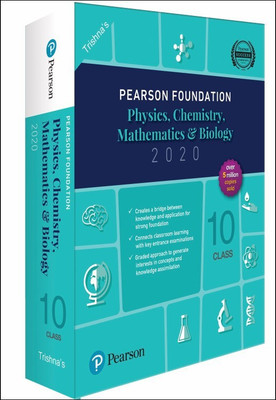 Pearson Foundation Series Physics, Chemistry, Maths & Biology for Class 10(English, Paperback, unknown)
