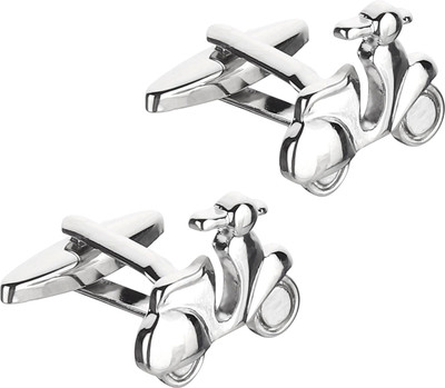 Paranoid Brass Cufflink Set(Silver)