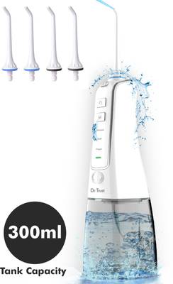 Dr. Trust (USA) Model 315 Aquacare Smart Teeth Intelligent Control Technology Electric Power Portable Oral Irrigator Air Powered Cleaning Whitening Dental Care SPA Tooth Pick Cleaner