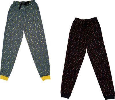 IndiWeaves Track Pant For Boys(Multicolor, Pack of 2)