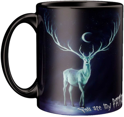 ECFAK Harry Potter Expecto Patronum Ceramic Coffee Mug(325 ml)