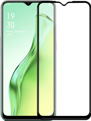 Hupshy Edge To Edge Tempered Glass for Oppo A31(Pack of 1)